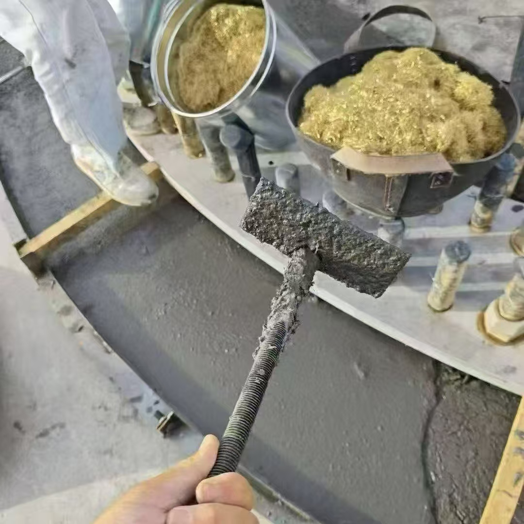 开封C120钢纤维高强无收灌浆料 轧机压缩机汽轮机发电机锻压设备底座灌浆材料